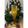 The glass of the Bosphorus, 160 ml, 7 × 7 × 20 cm, yellow color,