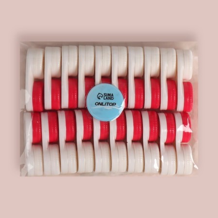 Container for contact lenses "ribbed", packing 20 pcs, color mix-5