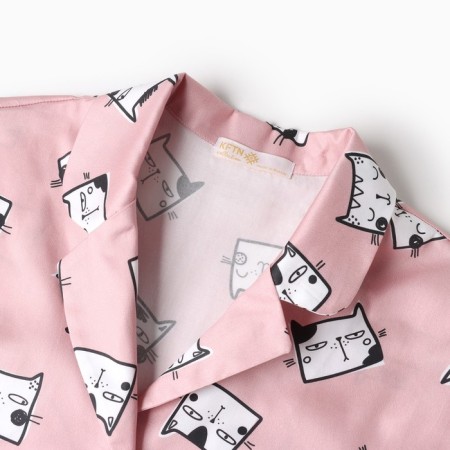 Pajamas (trousers, jacket) KAFTAN "cats", p. 48-50-7