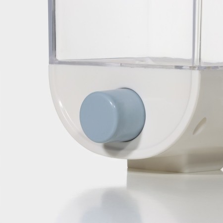 Container - a dispenser for storing bulk ricco, 11.8 × 9.5 × 25.5 cm, 1.5 l, white color-4