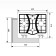 The hob Lex GVE 643C IV, 4 burners, gas, beige