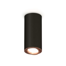 Lumber of the overhead Ambrella Light, XS7443005, MR16 GU5.3, GU10 LED 10 W, Black Sand, Gold Pink