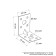 Corner Fixing reinforced tundra, 45x45x30x1.5 mm, in the package of 10 pcs.