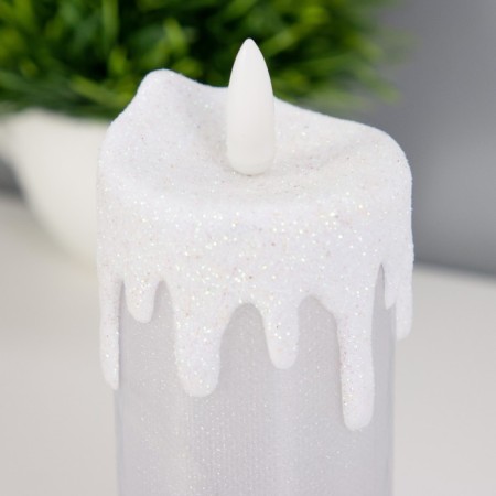 Spinker "Frosty candle" Led RGB from batteries LR44 6x6x10 cm Risalux-9