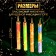 Candles Fountains for the Neon cake, 12.5 cm, 40 seconds, color flame, 4 pcs