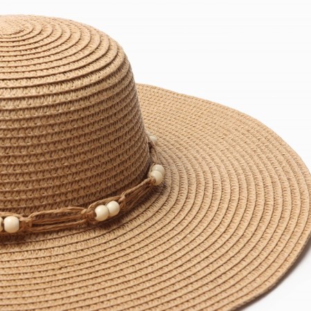 Women's hat minku, col. brown, river 58-2
