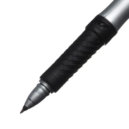 Permanent marker universal 0.8mm BIC MARKING ULTRA Fine, thin letter, rubber clip, black-8