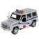 Metal inertial Mercedes-Benxz G-Class “Police” 12 cm, light and sound effects