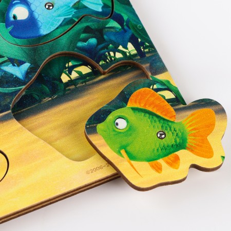 Lyuntik player game “Water Adventures” 10 characters, catch the heroes with a fishing rod-2