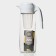 Glass jug with a plastic filter Renga "Daisy", 1.5 l, color gray color