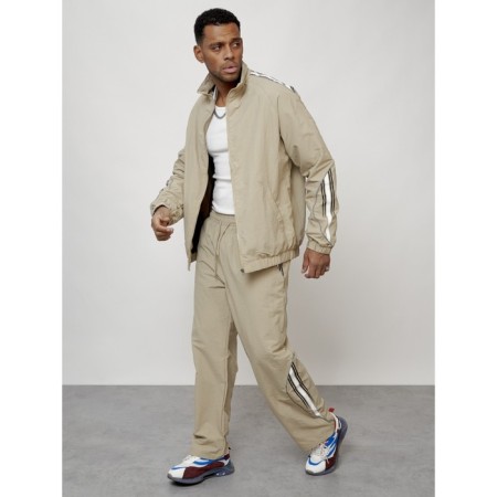 Sports suit men's, size 54, beige color-13
