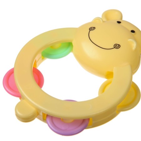 Rattle - tambourine "hippo", crush me-1