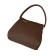 Female bag, artificial leather, brown 27x7.5x24 cm
