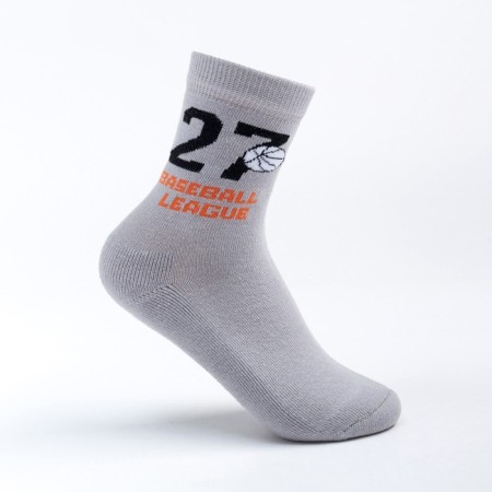 Noski children's terry, the color is light gray, size 20-22