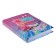 Notebook of 120 sheets in the cage on Enjoy rings, solid cover, glossy lamination, offset block