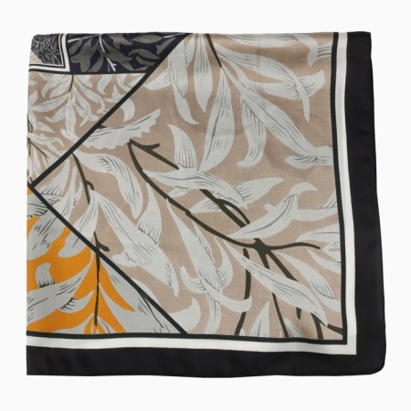 Women's scarf minku rr 70*70 cm, col. grey-2