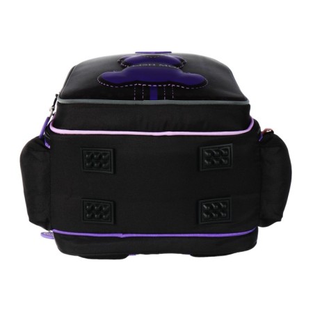 School backpack 37 x 28 x 13cm, ergonomic back, Across 557, black-6