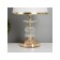 Table lamp "Stylization" 1x40W E27+backlight LED 5W gold 21x21x36cm