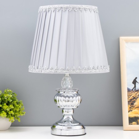 Board lamp "Maria" E27 40W chrome 25x24x41 cm Risalux