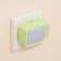 Nightlight "TV" LED Green 7x7x6.5 cm
