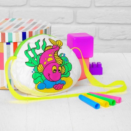 Bag-coloring "Fish in the sea" (without markers) in a package