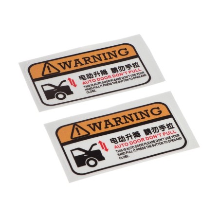 Stick on the car "Automatic trunk", 7 × 4 cm-1