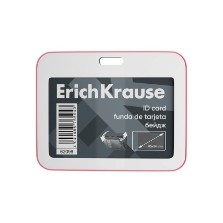 Horizontal badge 85 x 54 mm, erichkrause book, silicone tape, mix-9