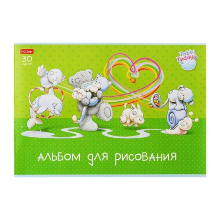 Альбом д/рис А4 30л "MeToYou", обл мел карт, бл 100г/м2, МИКС-3