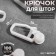 Hook for curtains, a roller with a lock is disassembled, 2.5 × 1.3 cm, white color