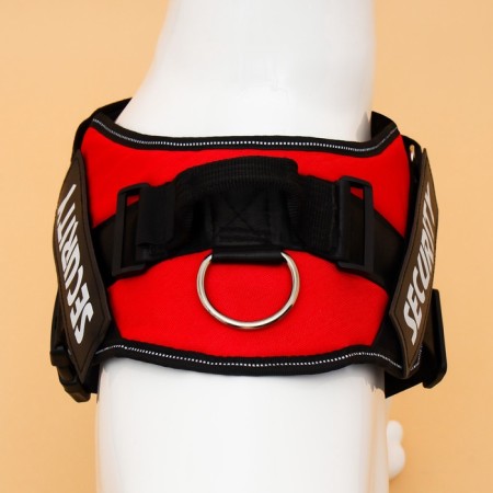 C9 sloping is soft reflective, size xl, og 80-95 cm, weight 30-45 kg, red-6