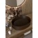 Haling shell Treia Aries, 545x420 mm, oval, Truffel color