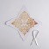 Bonbonniere box, gift packaging, “Luxury of gold”, 7.2 x 7.2 cm