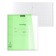 Notebook 12 litas in a cage with a plastic cover on the A5+, Erichkrause "Coverprio Neon", green