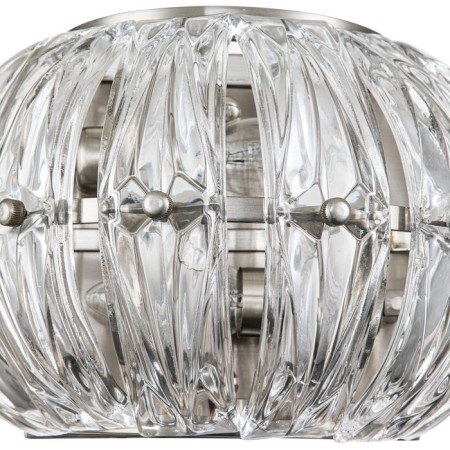 Bra Indigo, 12023/2W Nickel. 2x40W, E14, 160x260x170 mm, transparent color-2