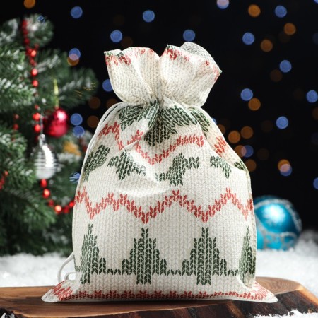 Gift bag "Knitted Motives", 22 x 31 cm-2