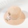 Hat for the girl Minaku "Bunny", pink color, rn 52