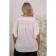 Female blouse, size 50, white color