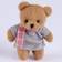 Soft toy "The smallest", Bear, Mix color