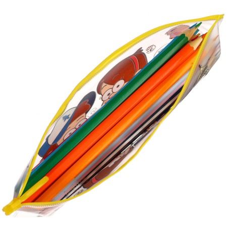 Penal soft, 1 compartment, 100x210 mm, PVC, gravity farz-3