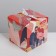Gift folding box, packaging, love, 18 x 18 x 18 cm