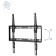 Tilt bracket DR Mounts KL 4040T Black 32 "-55"