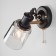 Sconces Astor, 1x60W E27, bronze color, black