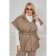 Women's vest, size 58, beige color