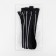 Lightning "Spiral", with a reflective strip, No. 5, connective, castle machine, 60 cm, black color black