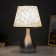Izabella table lamp E27 40W silver 25x25x38 cm Risalux