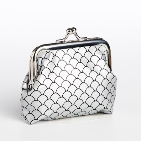 Wallet on the farmar, silver color-1