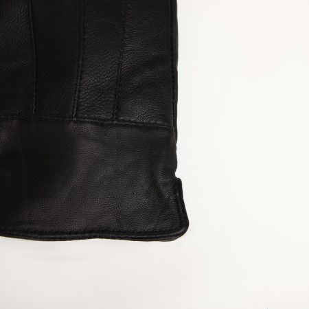 Female gloves, size m, with insulation, black color-2