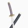 Souvenir weapons Mini "Katana Zenitsa", 24 cm, black with lilac