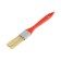 Brush flat promo, artificial bristles, plastic handle, 1 ", 25 mm