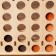 Game "four in a row" 17x13cm